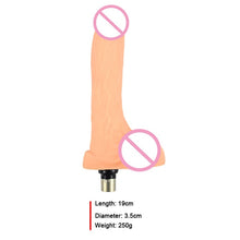 Load image into Gallery viewer, iKenmu Standard Automatic Sex Machine Dildos Attachments 3XLR Accessories Sex Machines Attachments for Women