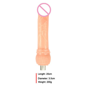 iKenmu Standard Automatic Sex Machine Dildos Attachments 3XLR Accessories Sex Machines Attachments for Women