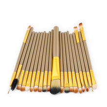 Load image into Gallery viewer, FLD 20 Pieces Makeup Brushes Set Eye Shadow Foundation Powder Eyeliner Eyelash Lip Make Up Brush Cosmetic Beauty Tool Kit
